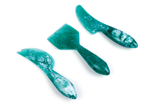 Resin Cheese Knife Set | Green Knife Casa Amarosa