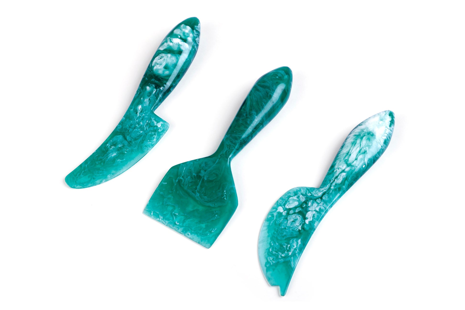 Resin Cheese Knife Set | Green Knife Casa Amarosa