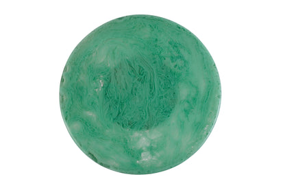 Scallop Resin Cake Stand | Green Cake stand Casa Amarosa