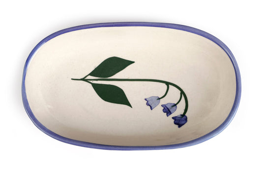 Handmade Ceramic Serving Bowls Set of 4 | Blue Bell bowl Casa Amarosa
