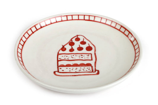 Handcrafted Ceramic Dessert Plate | Set of 4 | Celebration plates Casa Amarosa