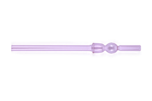 Glass Straw Set | Pink straw Casa Amarosa