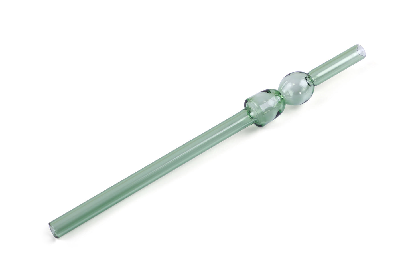 Glass Straw Set | Green straw Casa Amarosa