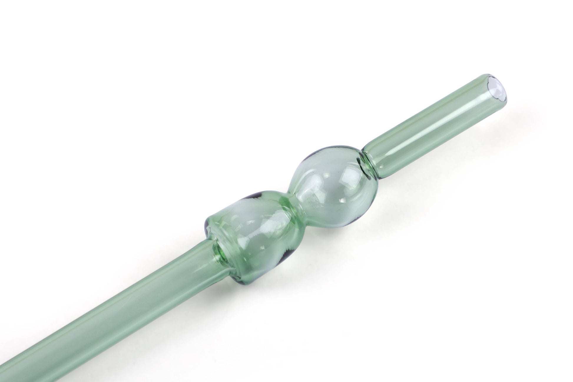 Glass Straw Set | Green straw Casa Amarosa
