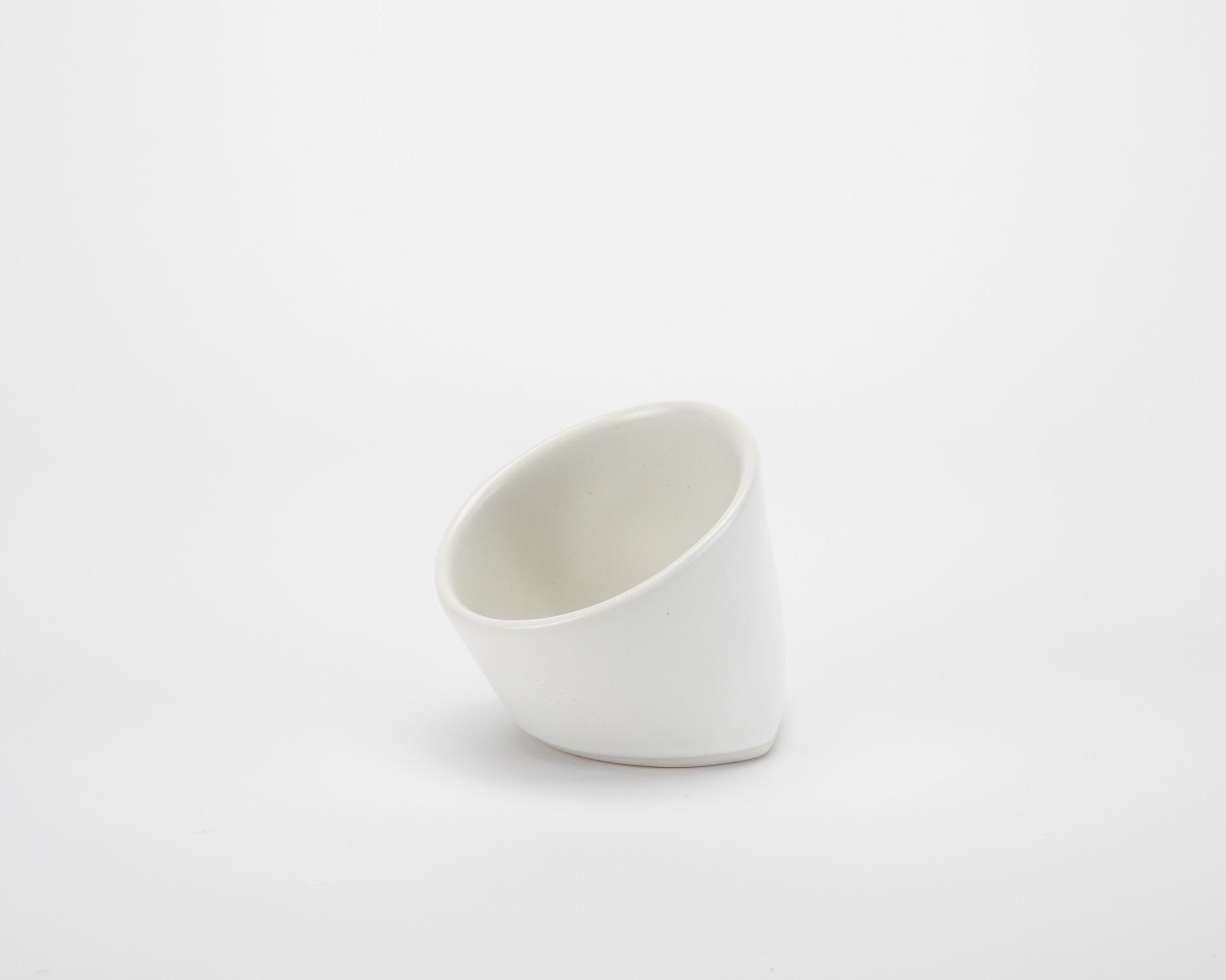Porcelain Salt Pinch Kitchenware Haand Matte White