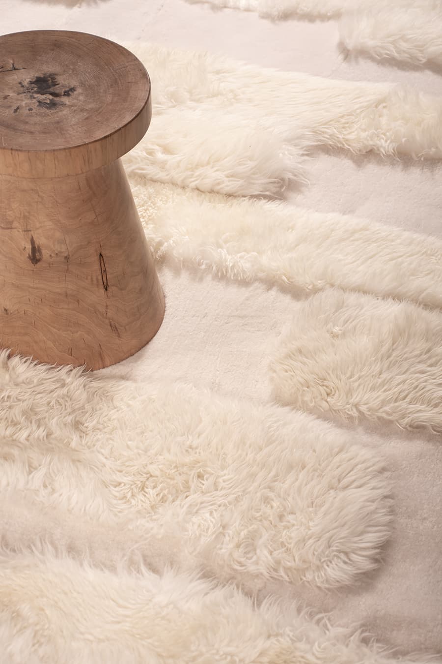 Holland Oversized Shearling Wool Rug