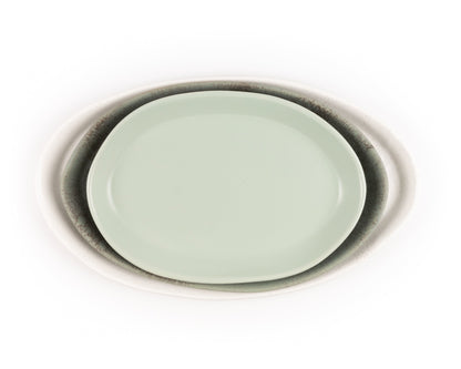 3 Piece Serving Platter Set Set Haand