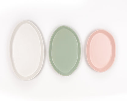 3 Piece Serving Platter Set Set Haand San Tropez