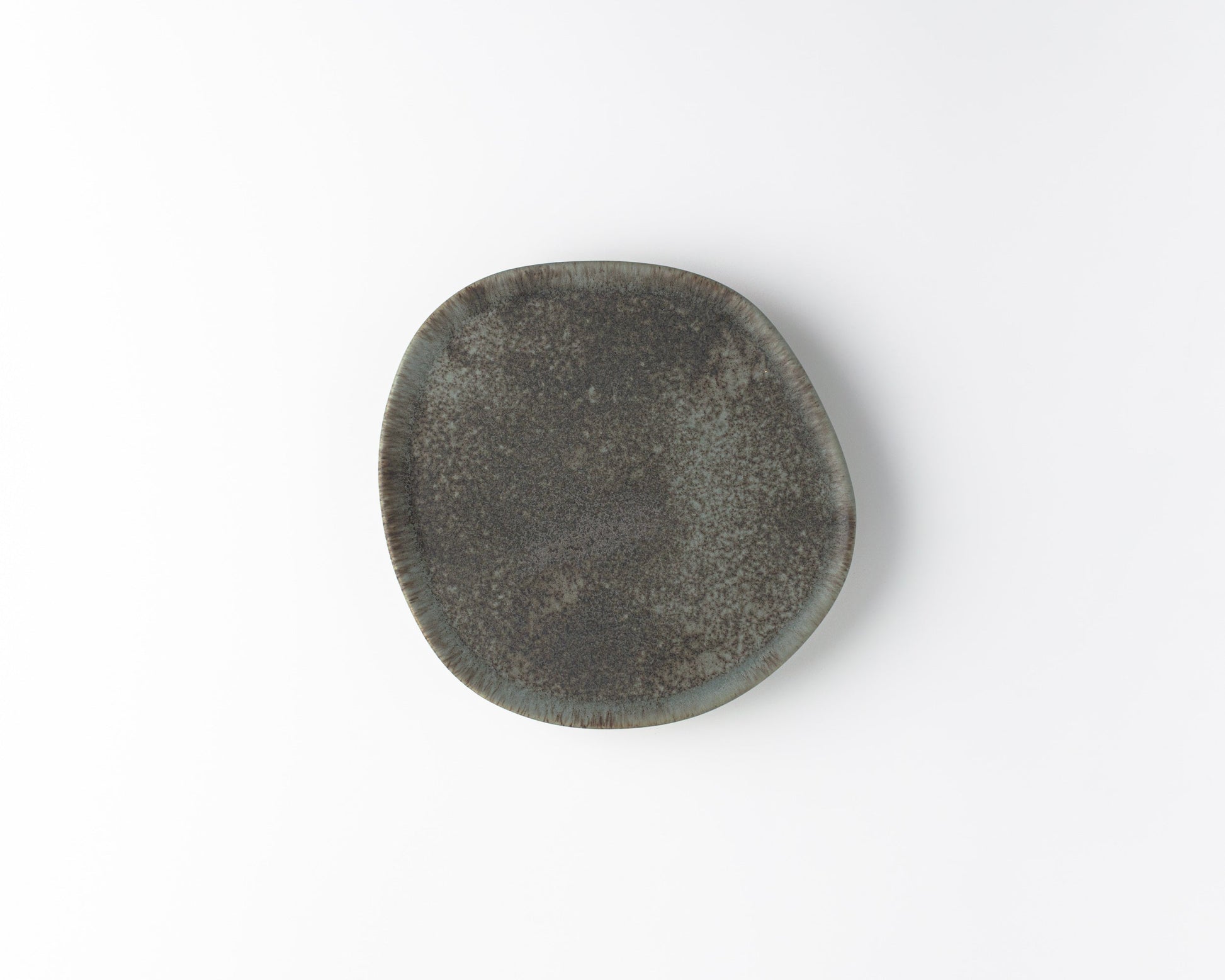 Ripple Salad Plate Plates Haand Concrete Individual