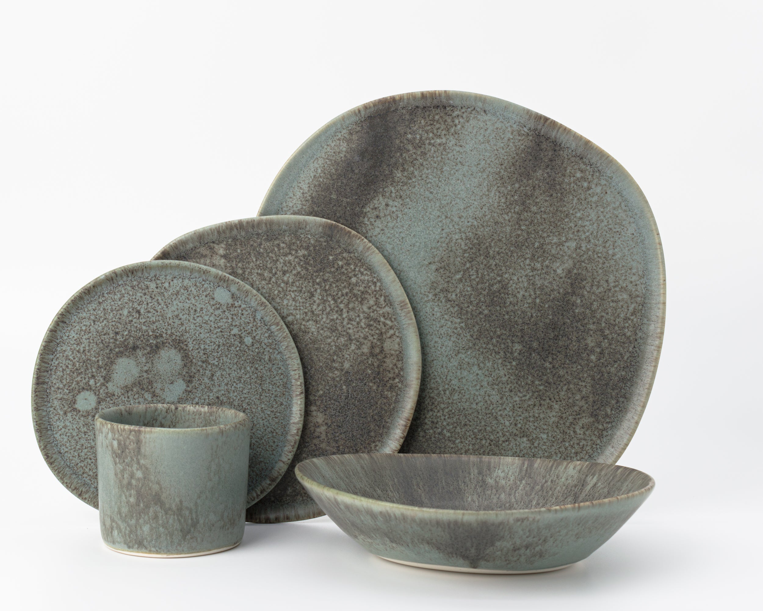 5 Piece Ripple Dinner Setting