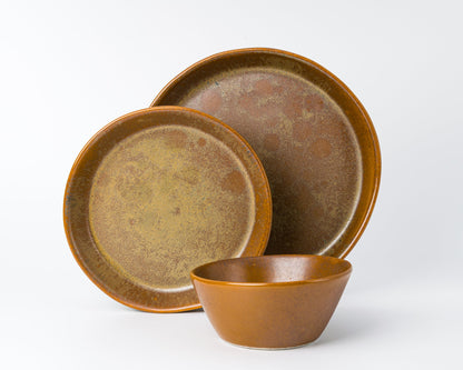 3 Piece Skali Coupe Dinner Setting Set Haand Burl