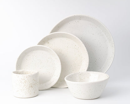 5 Piece Skali Coupe Dinner Setting Set Haand Birch