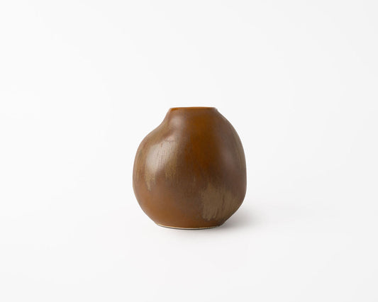 Small Pebble Vase Vase Haand Burl