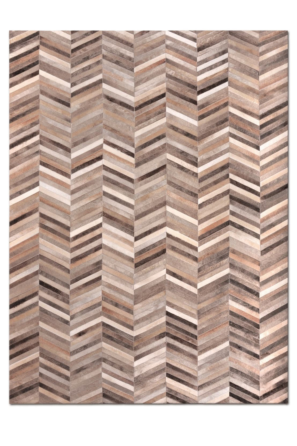 Herringbone Long Patchwork Rug