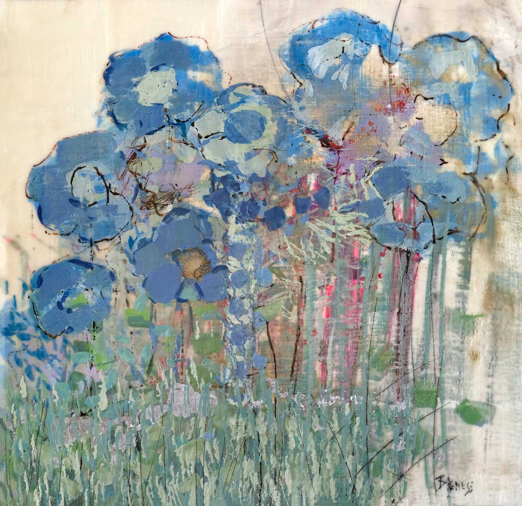 Hydrangea Blues | Open Edition Canvas Print Print Sorelle Gallery Fine Art