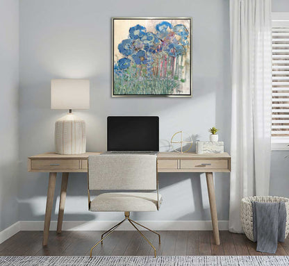 Hydrangea Blues | Open Edition Canvas Print Print Sorelle Gallery Fine Art