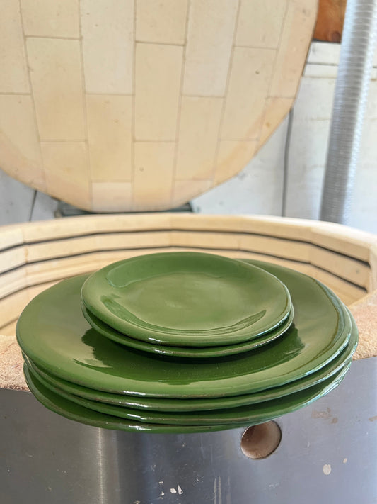 Glossy Clover Plate Plates Beau Rush Ceramics