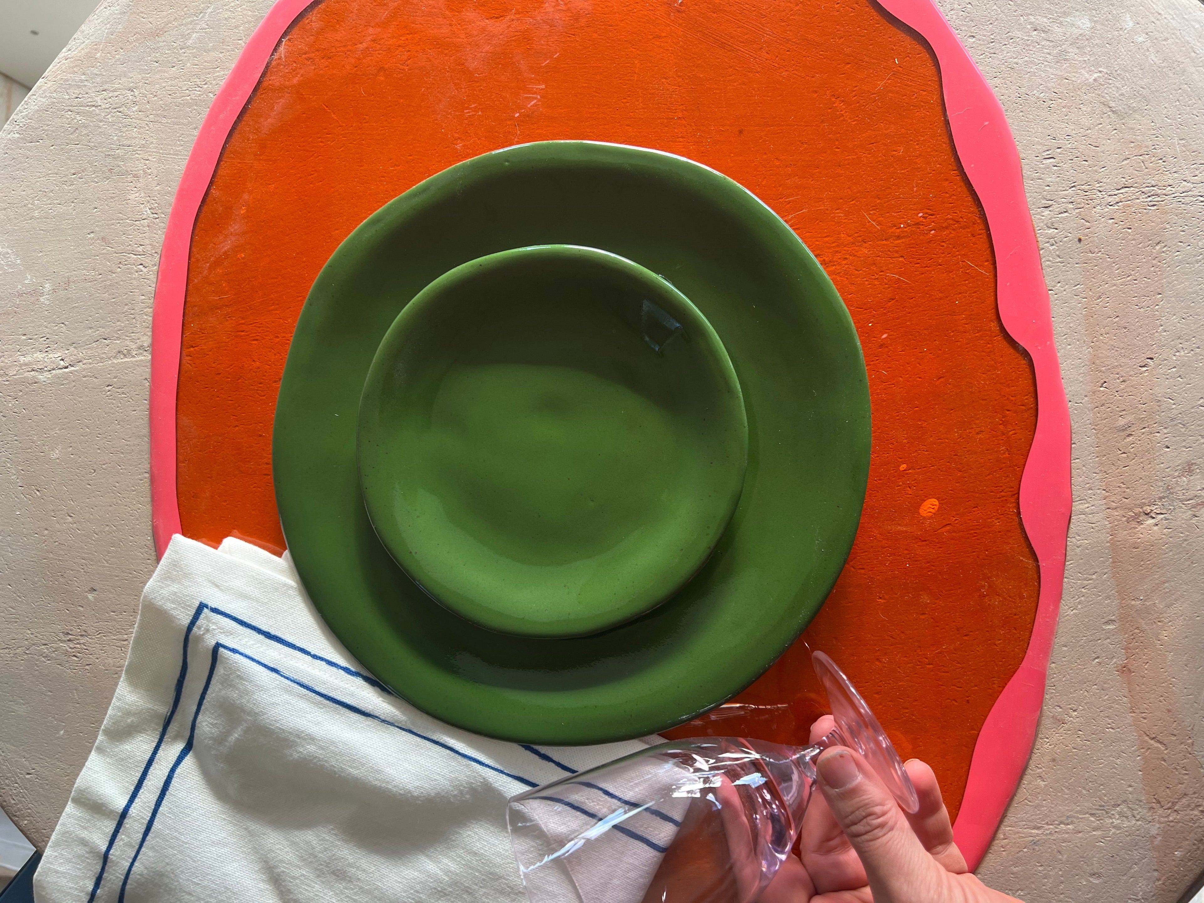Glossy Clover Plate Plates Beau Rush Ceramics
