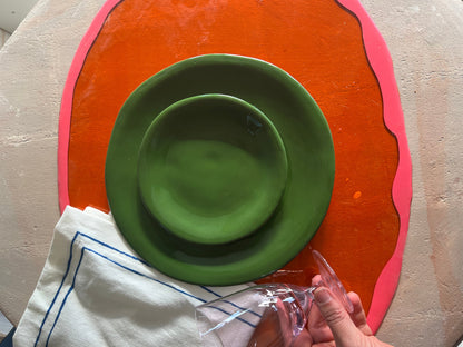 Glossy Clover Plate Plates Beau Rush Ceramics