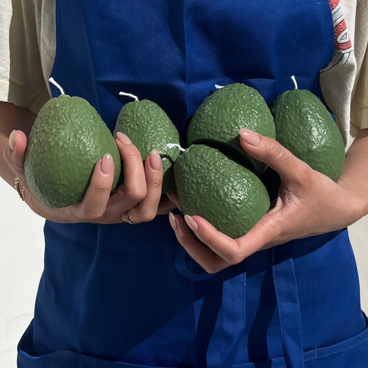Large Avocado Candle | Soy Wax Farmers Markets Scandles