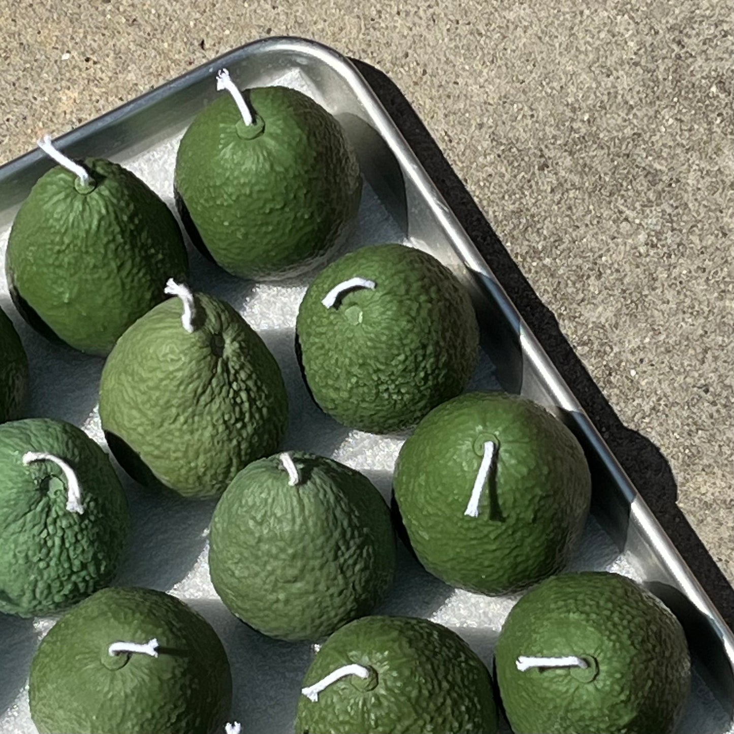 Large Avocado Candle | Soy Wax Farmers Markets Scandles