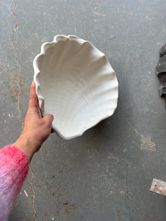 Shell Serving Bowl | Made-to-Order Stoneware Bowl Beau Rush Ceramics