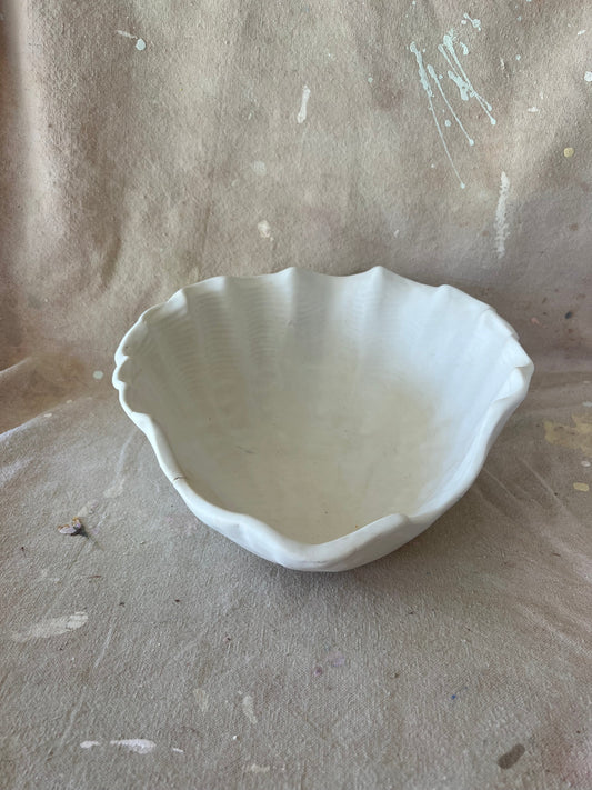 Shell Serving Bowl | Made-to-Order Stoneware Bowl Beau Rush Ceramics