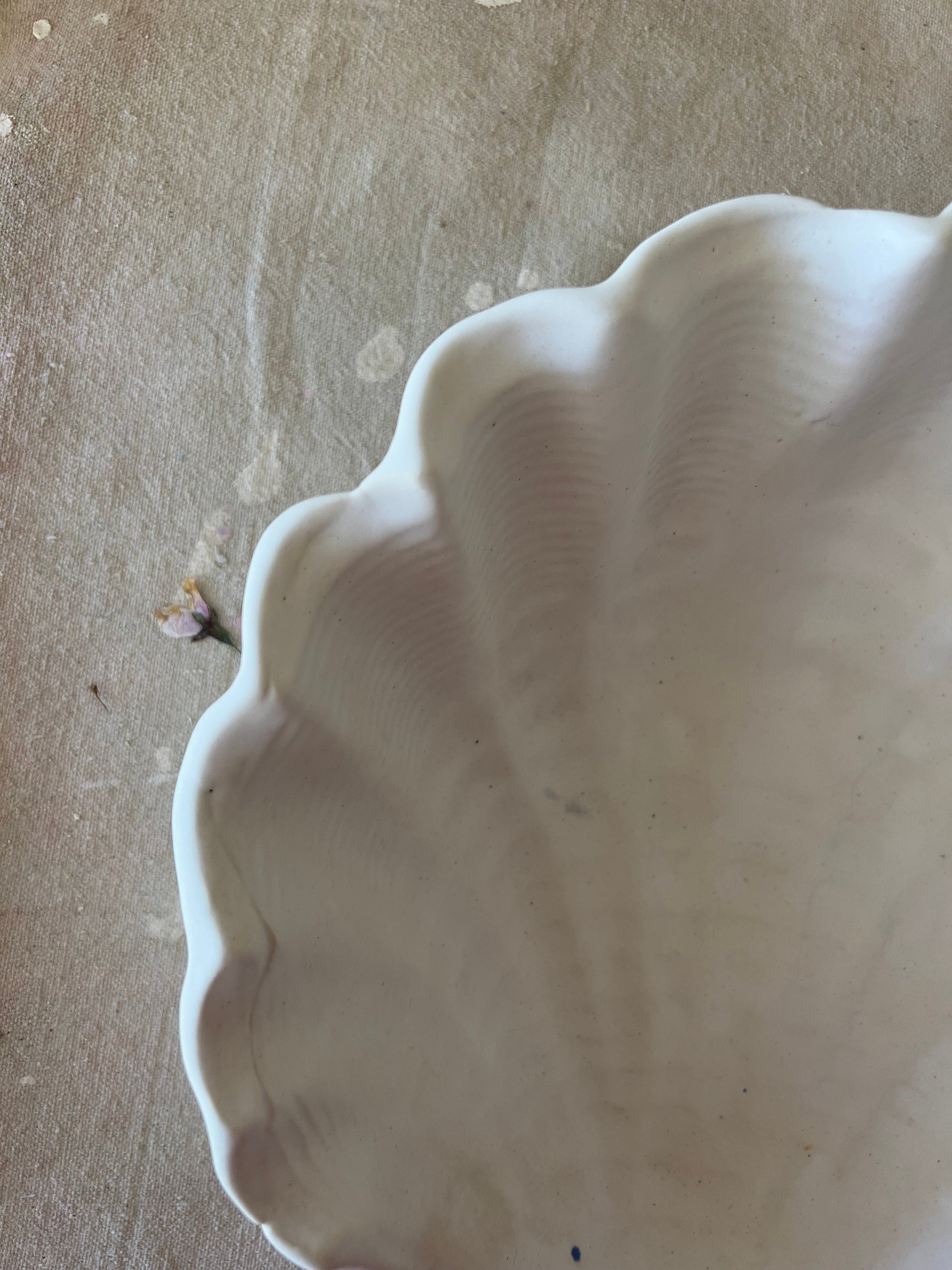 Shell Serving Bowl | Made-to-Order Stoneware Bowl Beau Rush Ceramics
