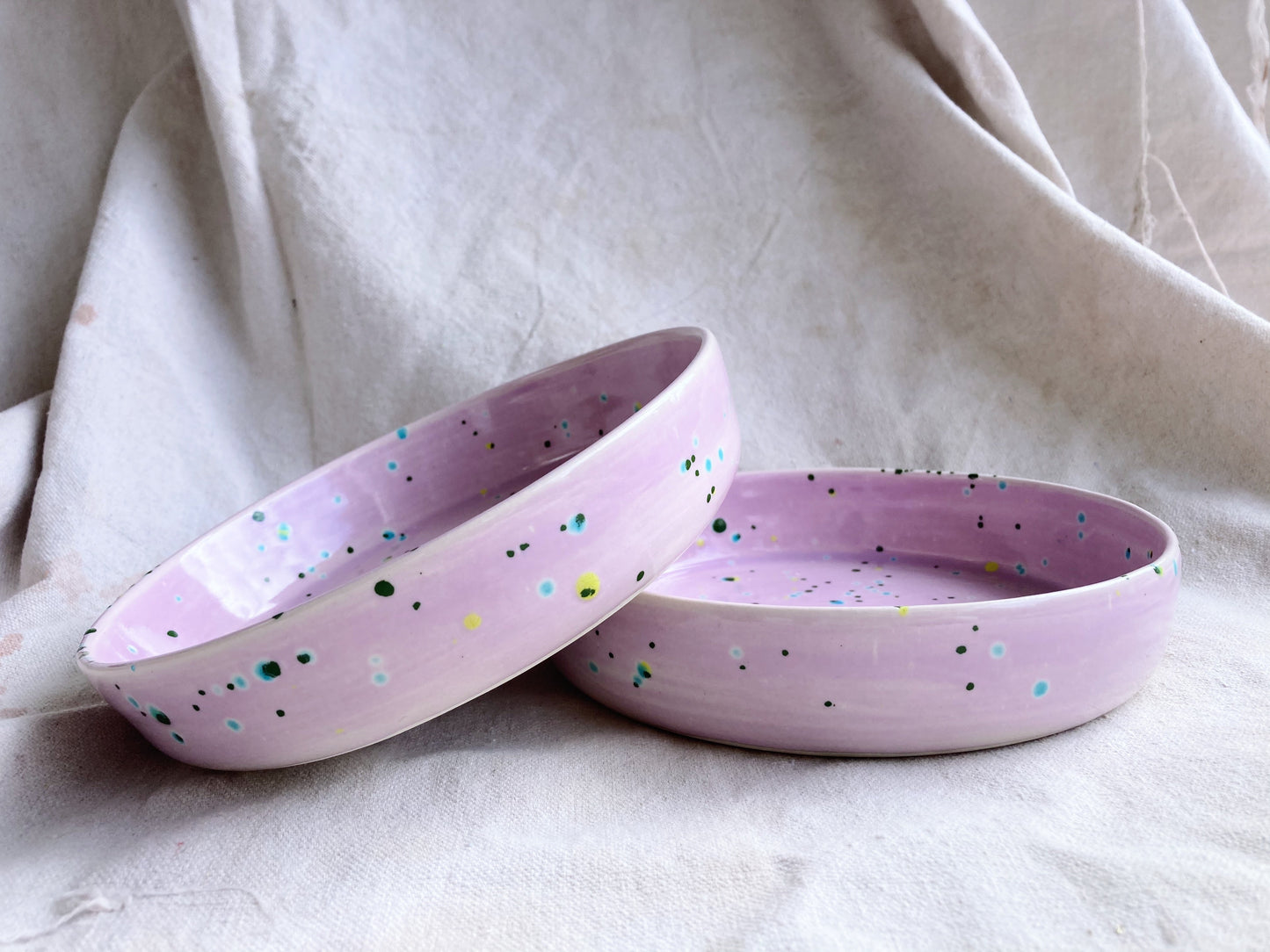 8" Acid Surfer Bowl | Made-to-Order Stoneware Pasta & Salad Bowl Bowls Beau Rush Ceramics