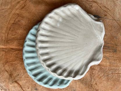 Medium Shell Platter | Made-to-Order Stoneware Platter Platter Beau Rush Ceramics