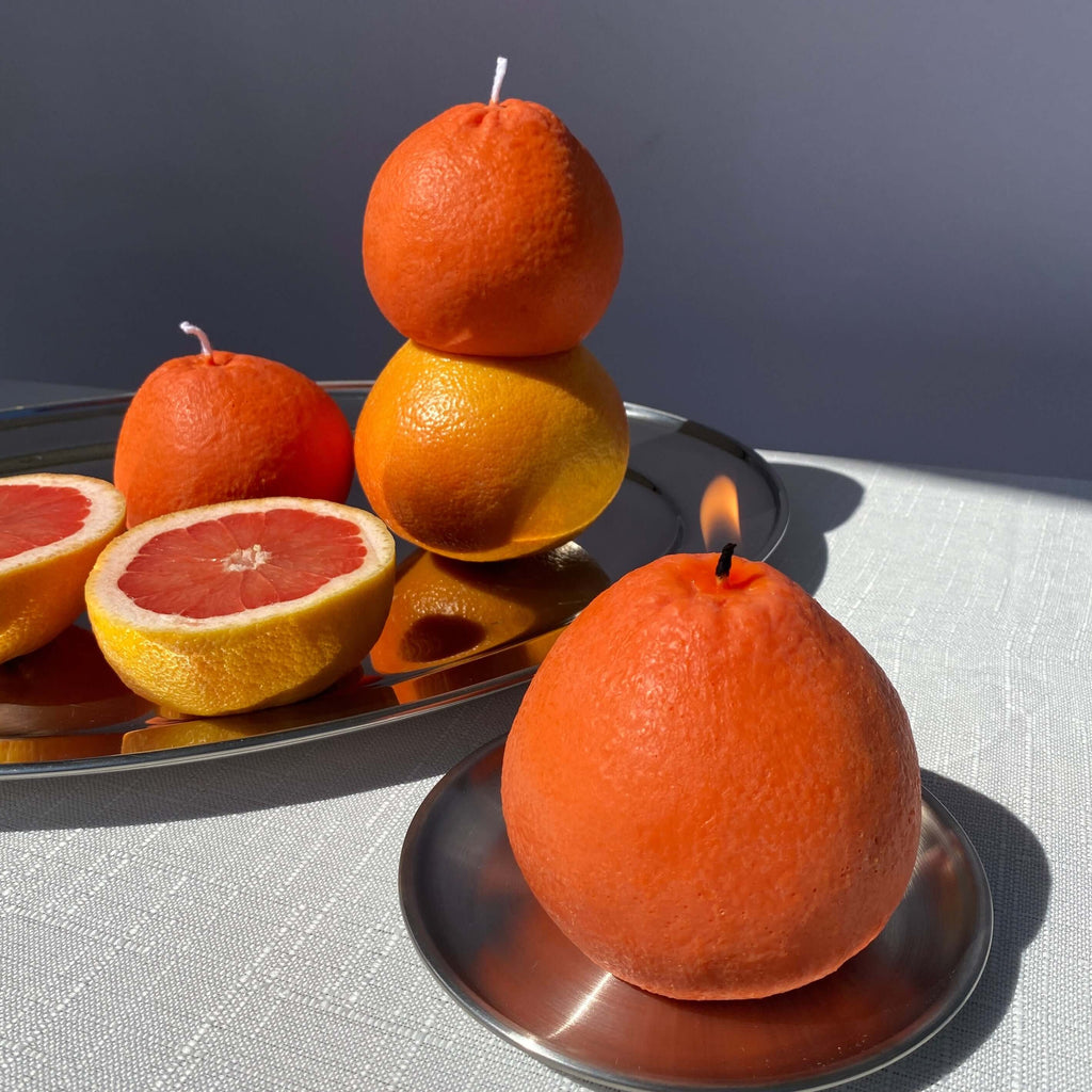 Large Grapefruit Candle