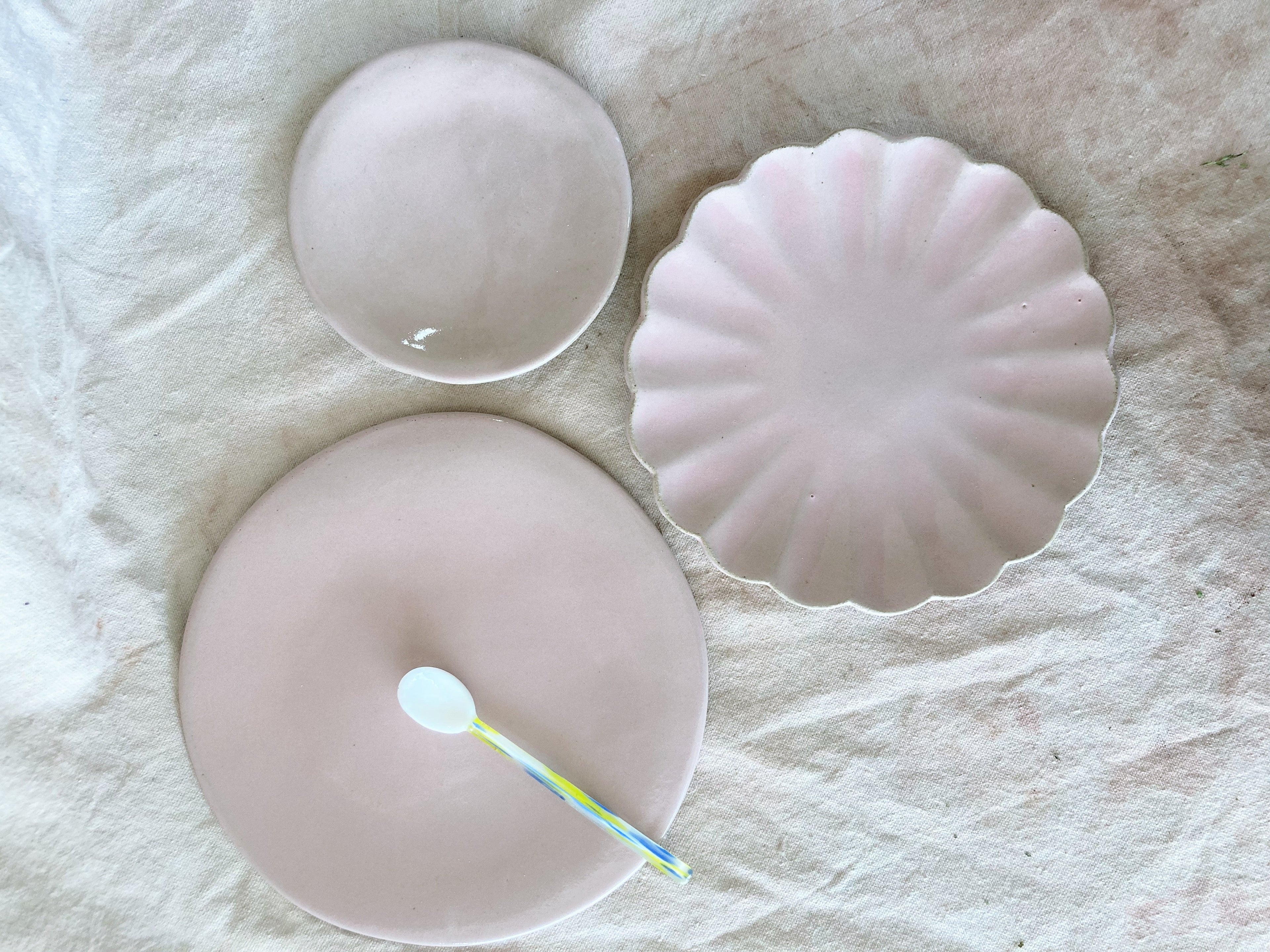 Flower Plate Plates Beau Rush Ceramics Cheeky