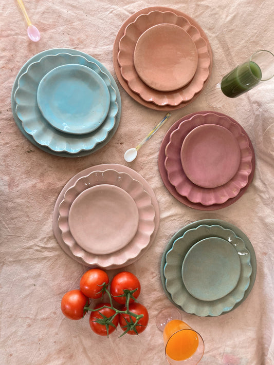 Flower Plate Plates Beau Rush Ceramics
