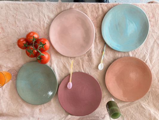 Glossy House Plate | Made-to-Order Stoneware Dinner Plate Plates Beau Rush Ceramics