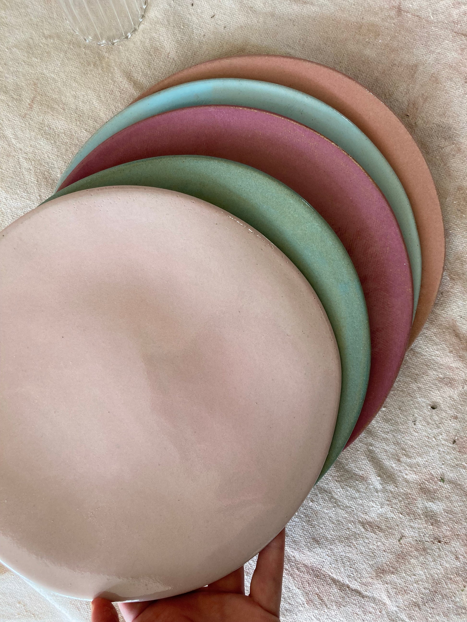 Glossy House Plate | Made-to-Order Stoneware Dinner Plate Plates Beau Rush Ceramics