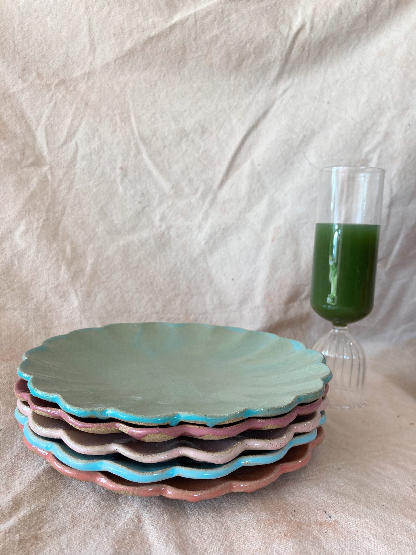 Flower Plate Plates Beau Rush Ceramics
