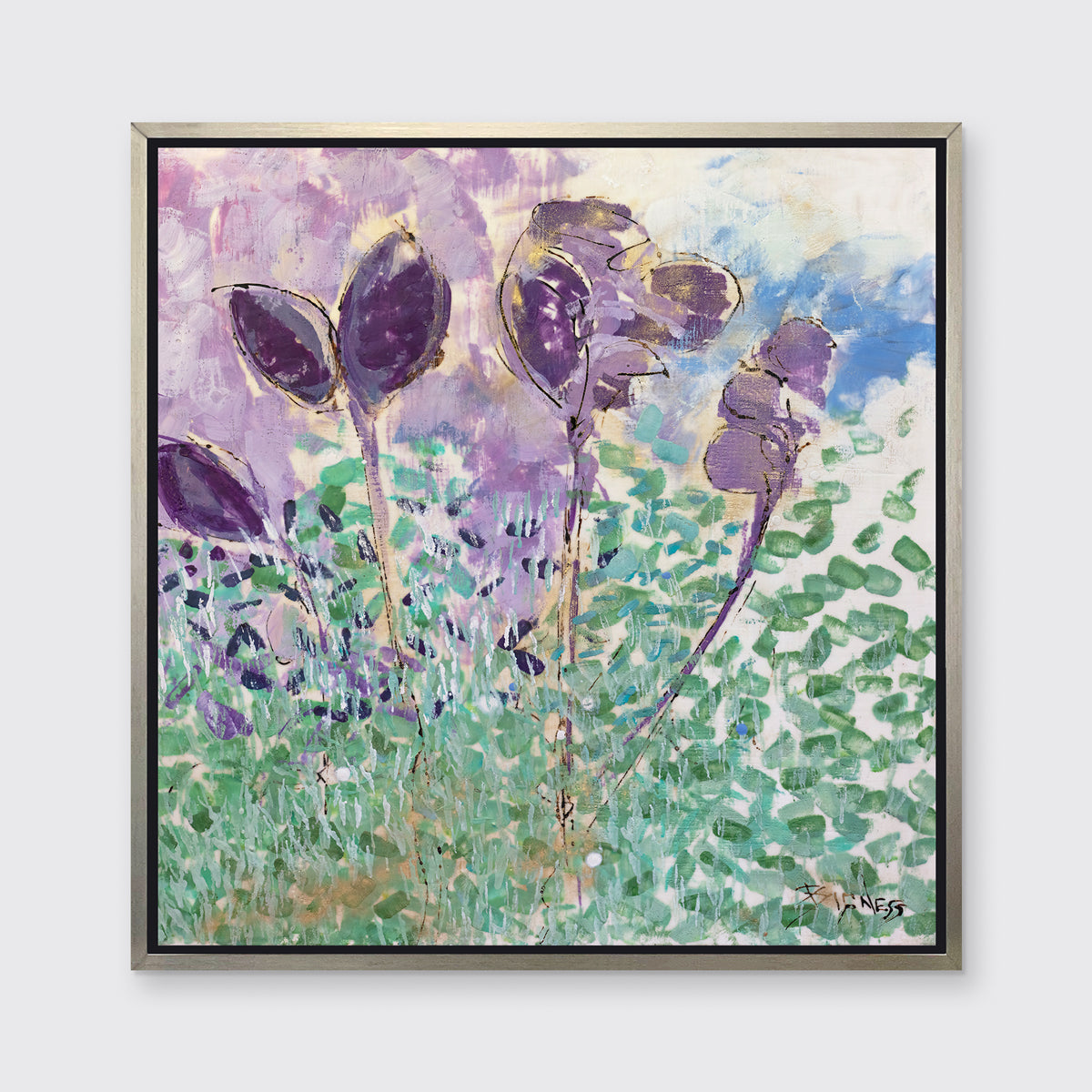 Iris Last Stand IV | Open Edition Canvas Print Print Sorelle Gallery Fine Art