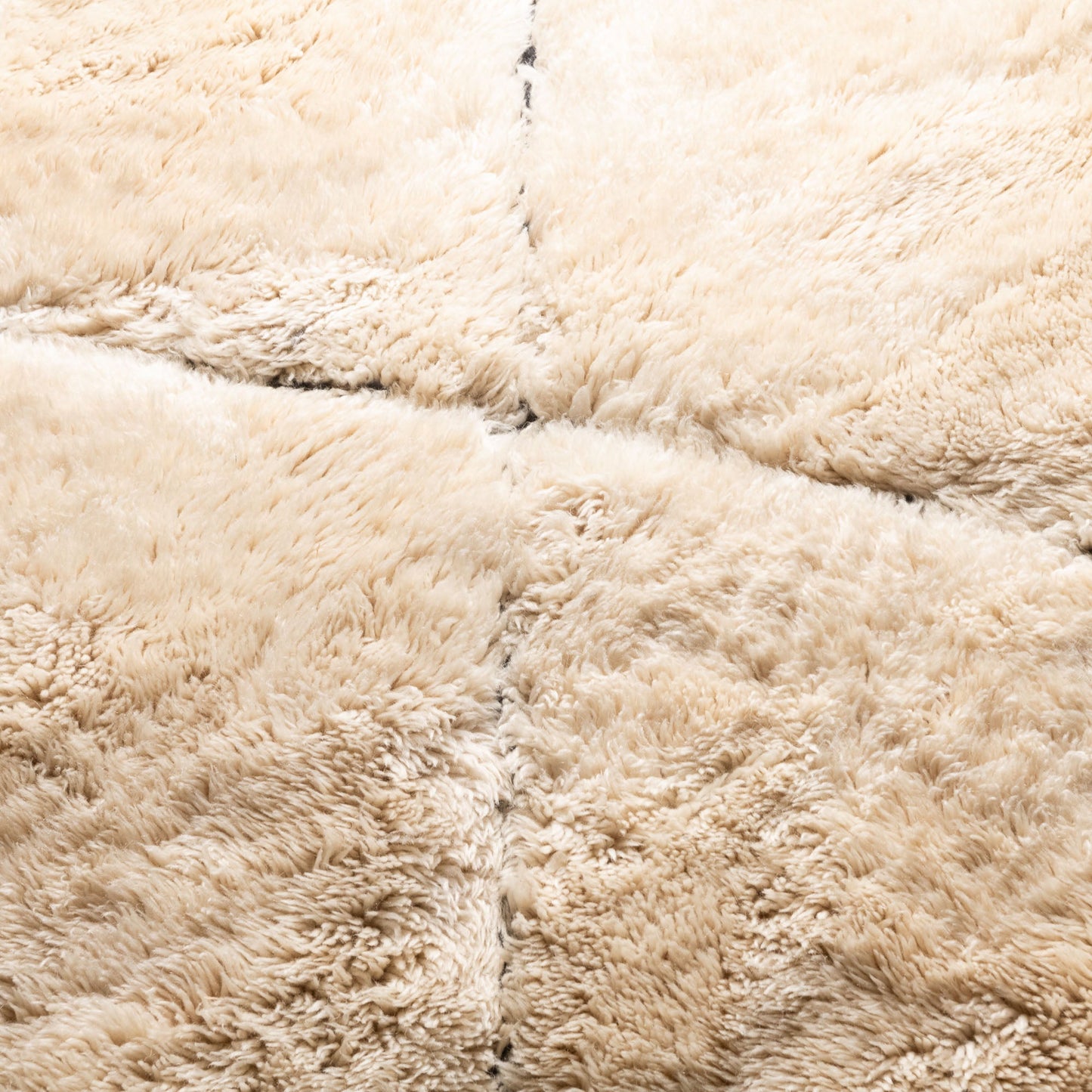 Magic Diamonds - Luxury Shag Moroccan Rug mrirt rug Benisouk