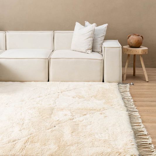 Magic Diamonds - Luxury Shag Moroccan Rug mrirt rug Benisouk