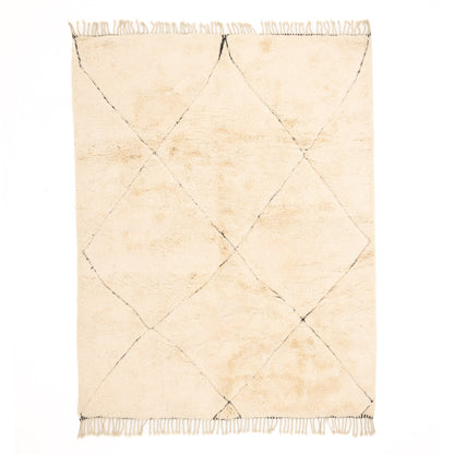 Magic Diamonds - Luxury Shag Moroccan Rug mrirt rug Benisouk