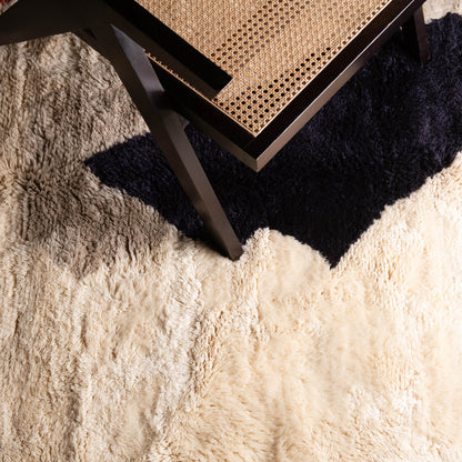 Masnsen - Luxury Shag Moroccan Rug mrirt rug Benisouk