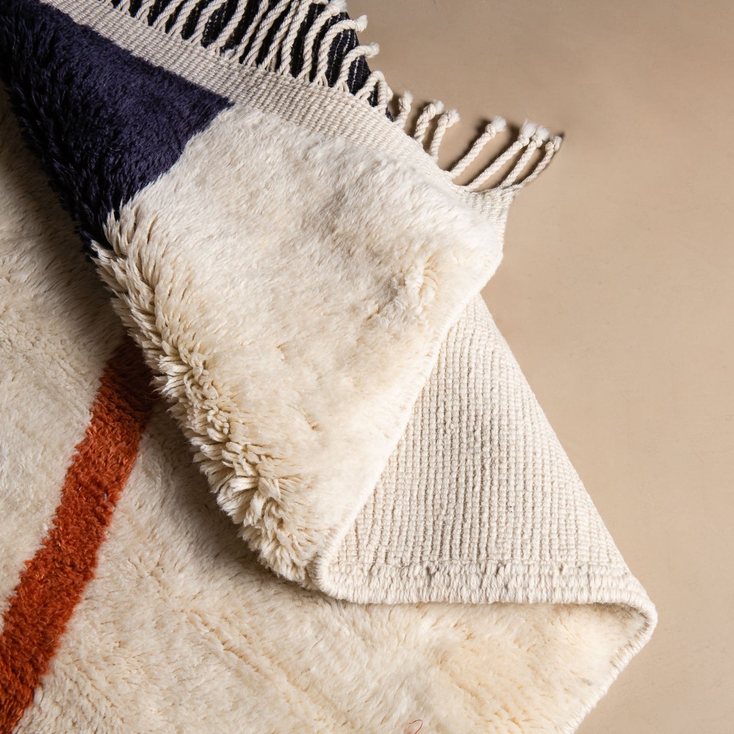 Masnsen - Luxury Shag Moroccan Rug mrirt rug Benisouk