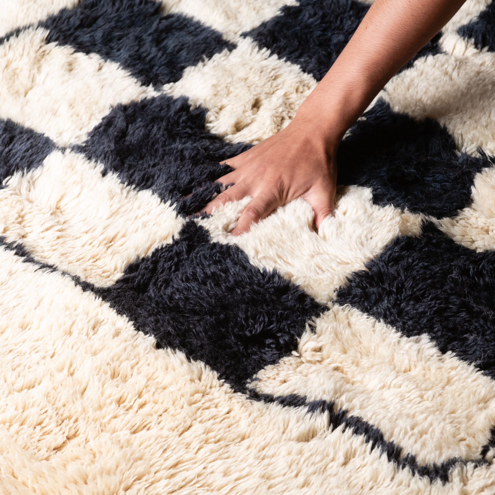 Badra | Luxury Shag Moroccan Rug