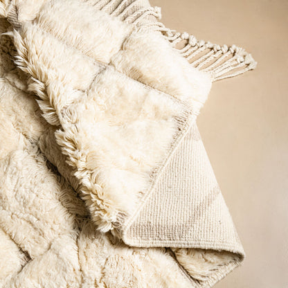 Labyrinthine Dreams - Luxury Shag Moroccan Rug mrirt rug Benisouk