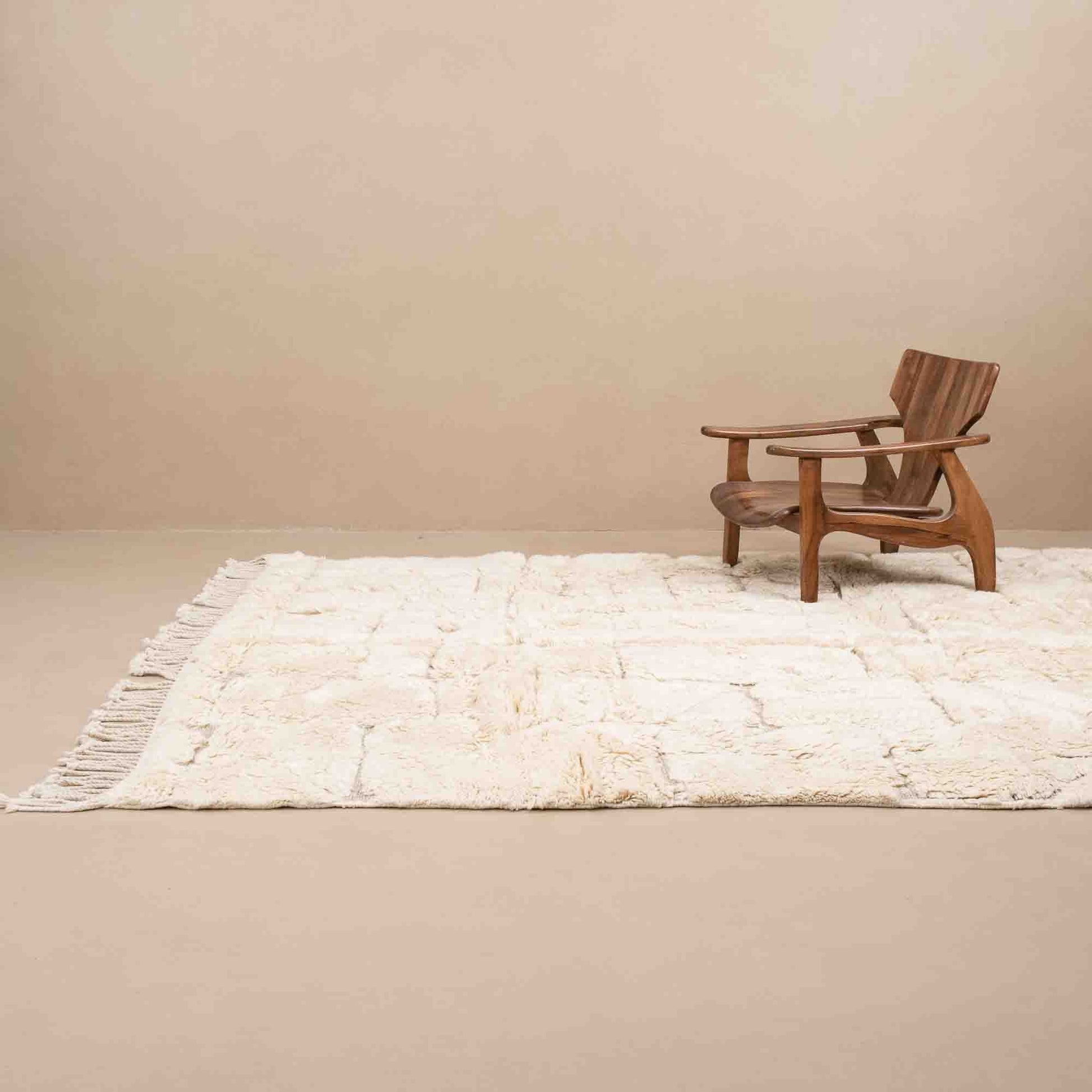 Labyrinthine Dreams - Luxury Shag Moroccan Rug mrirt rug Benisouk
