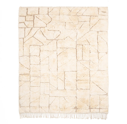 Labyrinthine Dreams - Luxury Shag Moroccan Rug mrirt rug Benisouk