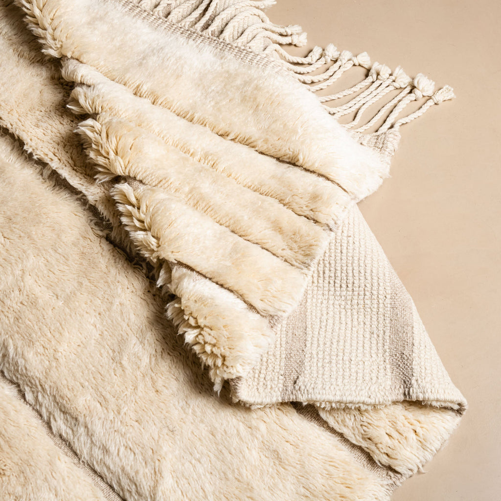 Oudda - Luxury Shag Moroccan Rug mrirt rug Benisouk