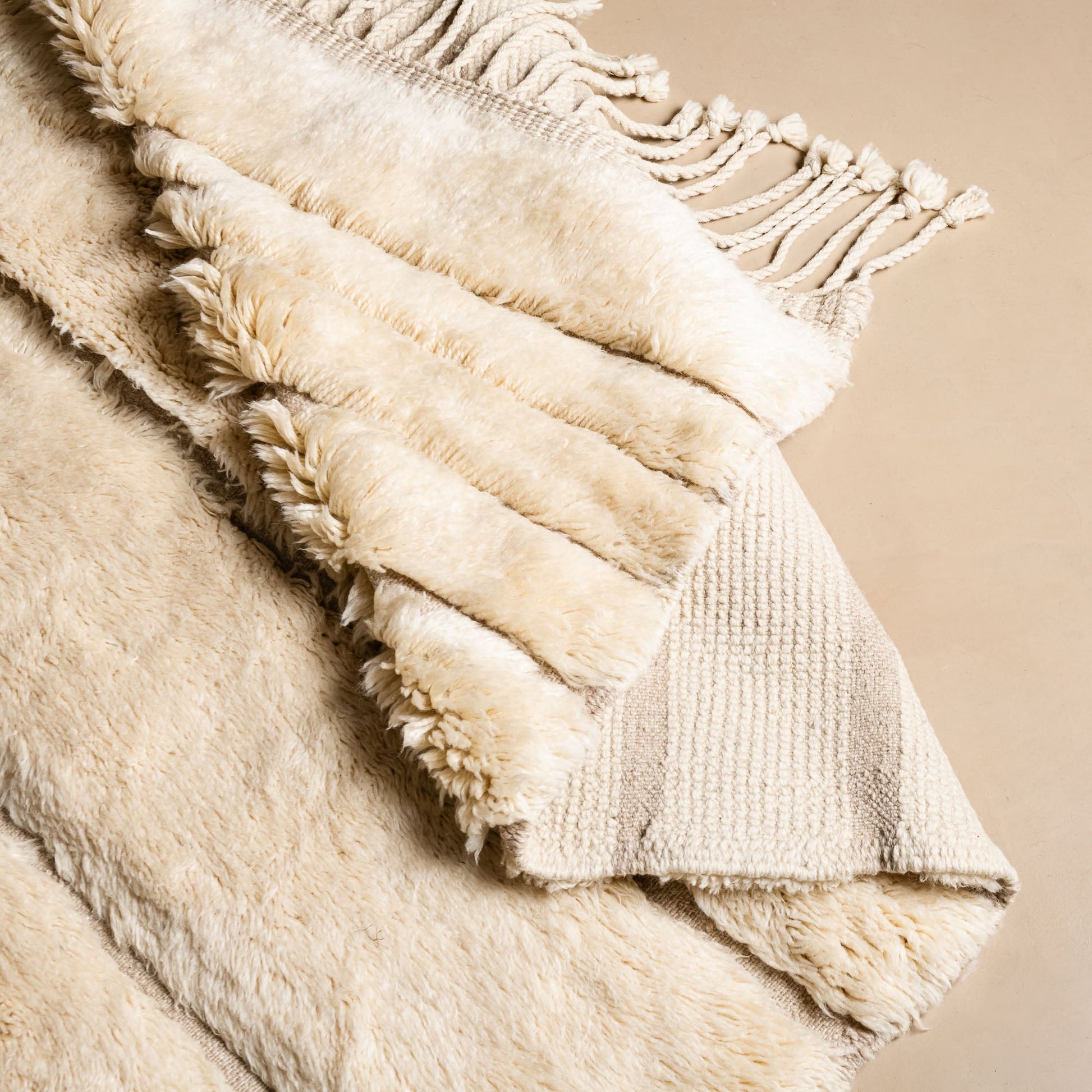 Oudda - Luxury Shag Moroccan Rug mrirt rug Benisouk