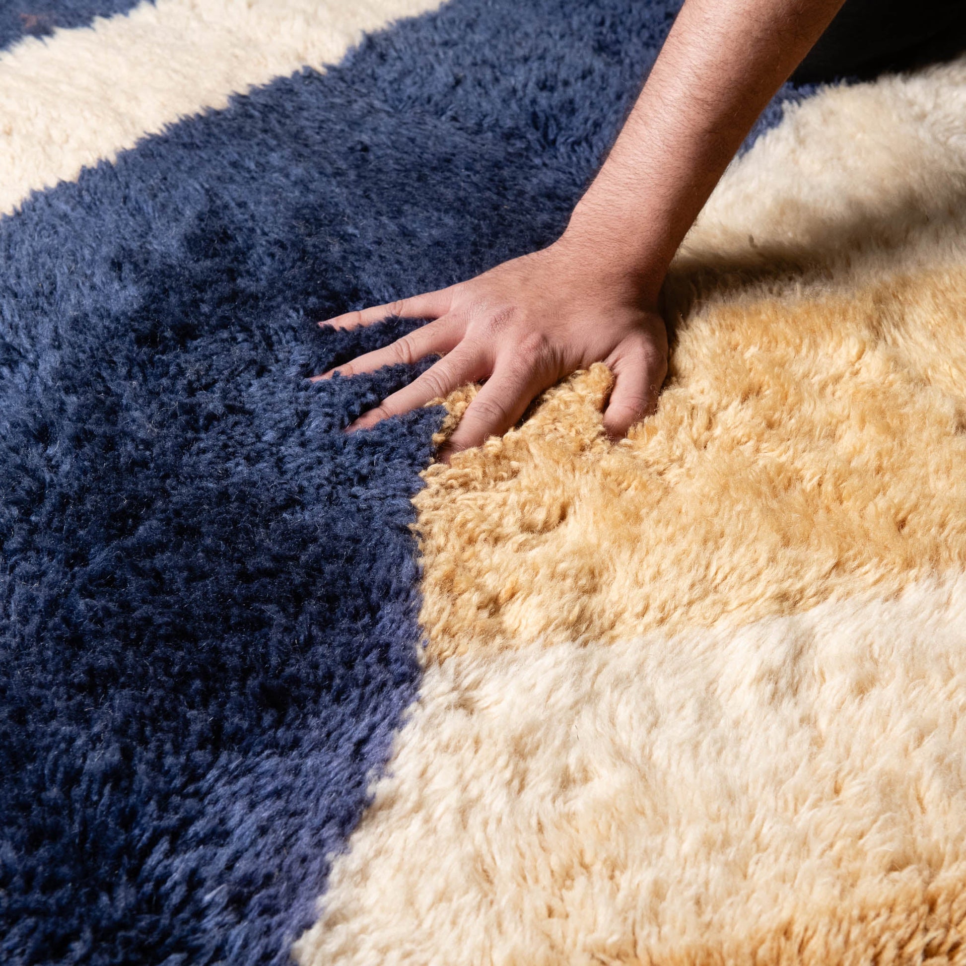 Luminary Mirage - Luxury Shag Moroccan Rug mrirt rug Benisouk