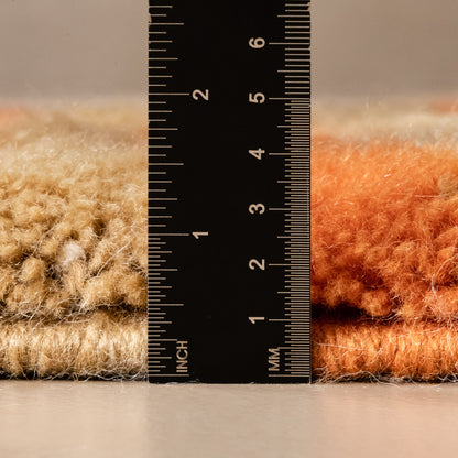 Defragmented Sunset | Luxury Shag Moroccan Rug